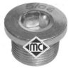 Metalcaucho 05106 Oil Drain Plug, oil pan